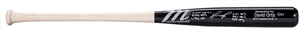 David Ortiz Signed & Stats Inscribed Marucci DO34 Custom Cut III Pro Model Bat (LE 5/34) (MLB Authenticated & Fanatics)